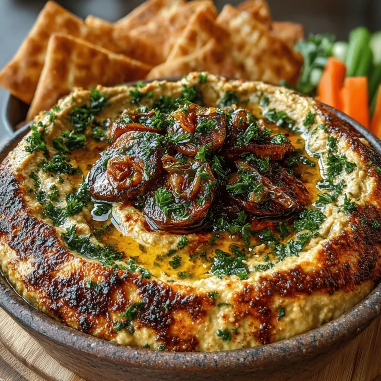 If you’re on the lookout for a vibrant and flavorful spread that can elevate any meal, look no further than Fiery Hatch Chili Eggplant Spread. This dish artfully combines the earthy richness of roasted eggplant with the smoky heat of Hatch chilies, creating a dip that is as versatile as it is delicious. Whether you're hosting a gathering, preparing a casual appetizer, or simply seeking a unique addition to your lunch spread, this eggplant spread is sure to impress.