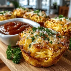 To create the perfect Mini Spaghetti Parmesan Cupcakes, it's essential to understand the role that each ingredient plays in the recipe. The foundation of this innovative dish is built upon a few key components, each contributing to the overall texture and flavor profile.