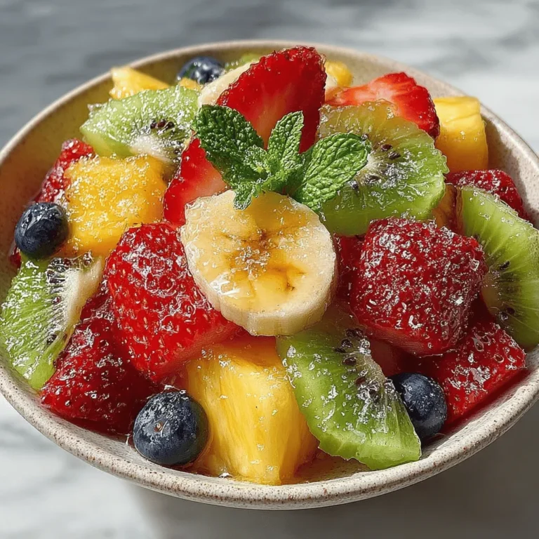 As the temperatures rise and the sun shines brighter, there’s nothing quite like the refreshing taste of a tropical fruit salad to cool you down. Tropical Paradise Fruit Salad embodies the vibrant essence of summer, inviting you to indulge in a medley of fresh, juicy fruits that burst with flavor. This delightful dish not only serves as a perfect side for summer barbecues and picnics but also offers a healthy, light dessert option that can be enjoyed year-round.