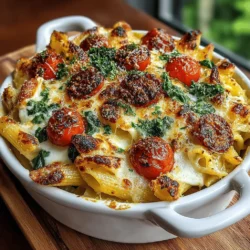 Savory-Sweet Fig Jam Pasta Bake