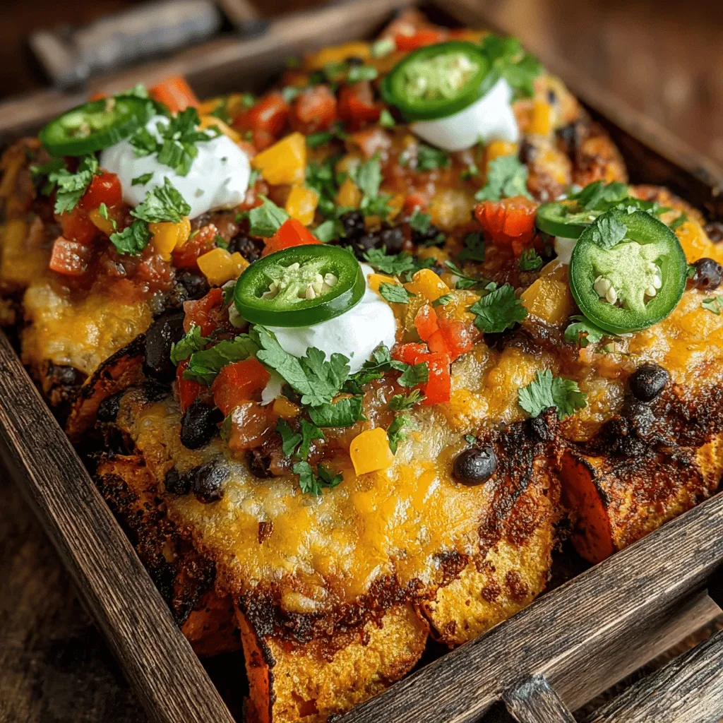 If you're looking for a way to enjoy nachos without the guilt that often accompanies this beloved snack, the Sweet Potato Black Bean Nacho Bake is your answer. This dish offers a delightful blend of flavors and textures, making it a fantastic option for health-conscious eaters and families seeking a hearty, plant-based meal. With its vibrant colors and satisfying ingredients, this nacho bake is not just a treat for the taste buds but also a feast for the eyes, sure to impress at any gathering.