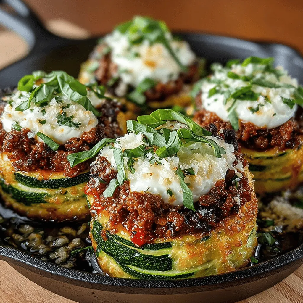In the realm of healthy cooking, finding innovative and satisfying meal options can often feel like a challenge. Enter Mini Zucchini Lasagna Skillet Cups: a delightful dish that not only captivates the palate but also caters to the health-conscious eater. These individual servings of lasagna are a fun twist on the classic dish, allowing you to enjoy all the comforting flavors of traditional lasagna while incorporating the nutritional benefits of zucchini.