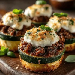 Mini Zucchini Lasagna Skillet Cups Recipe