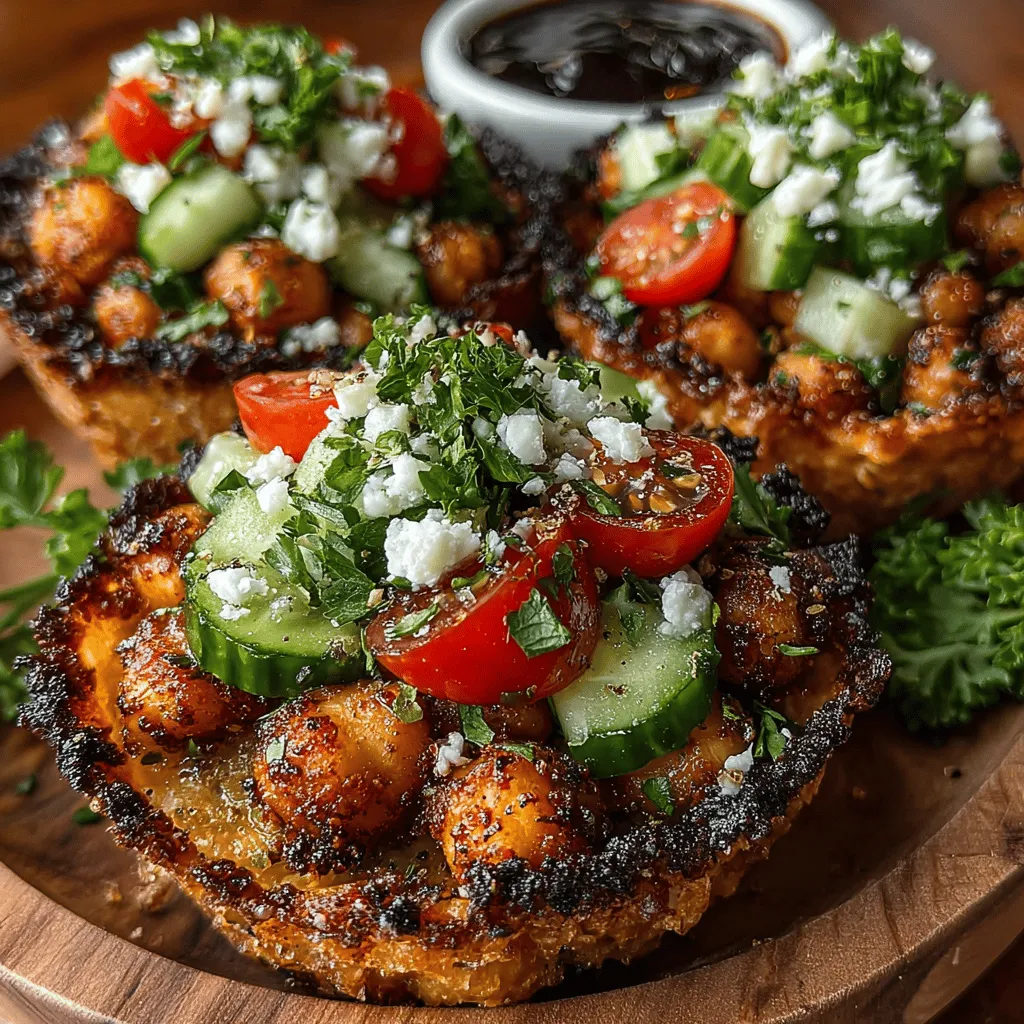 In recent years, chickpeas have surged in popularity as a staple in healthy snacking. Whether enjoyed in salads, blended into hummus, or roasted to perfection, these versatile legumes have captured the hearts and palates of health-conscious eaters around the globe. The rise of plant-based diets has only amplified the spotlight on chickpeas, thanks to their impressive nutritional profile and adaptability in various culinary applications. Today, we're excited to introduce a recipe that takes chickpeas to the next level: Spicy Crunchy Chili Roasted Chickpea Snack Cups. This delightful recipe not only serves as a delicious nibble for gatherings but also makes for a satisfying personal snack that you can enjoy any time of the day.