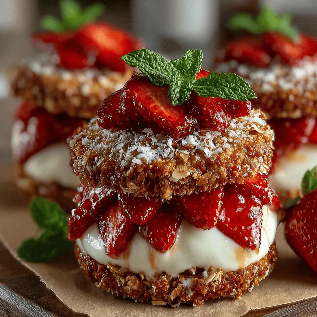 To start crafting your Frosty Strawberry Delight Sandwiches, the first step is to prepare the strawberries. Selecting ripe, fresh strawberries will ensure the best flavor. Here’s how to prepare them for your delightful dessert: