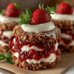 To start crafting your Frosty Strawberry Delight Sandwiches, the first step is to prepare the strawberries. Selecting ripe, fresh strawberries will ensure the best flavor. Here’s how to prepare them for your delightful dessert: