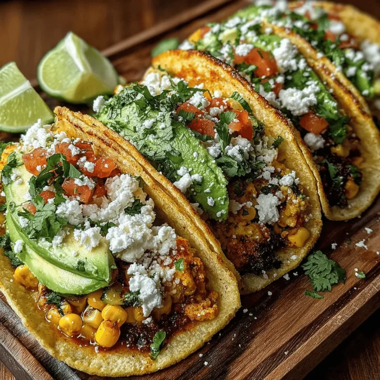 As the summer season unfolds, the abundance of fresh produce transforms into a culinary playground for home cooks and food enthusiasts alike. One standout dish that embodies the vibrant flavors and wholesome goodness of summer is Zucchini Corn Tacos. These delightful vegetarian tacos are an excellent way to celebrate the season, offering a healthy and delicious alternative to traditional meat-filled options. With their colorful ingredients and simple preparation, Zucchini Corn Tacos are not only a treat for the taste buds but also a nutritious choice for anyone looking to eat lighter during the warmer months.