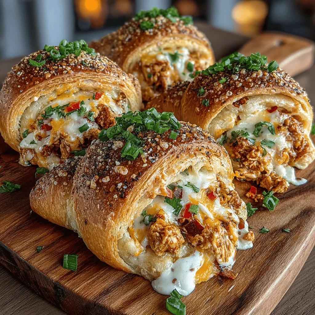 When it comes to entertaining, few dishes strike the perfect balance between flavor, convenience, and presentation like Spicy Chili Chicken Crescent Snack Rolls. These delightful rolls combine the savory goodness of seasoned chicken with a creamy filling, all wrapped in flaky crescent dough. Whether you're hosting a casual get-together, cheering for your favorite team during game day, or enjoying a cozy family night, these snack rolls are sure to impress your guests and satisfy their taste buds.