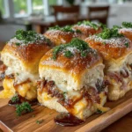 Sliders have become a staple in the landscape of casual dining and party fare. Their bite-sized nature makes them perfect for gatherings, allowing guests to enjoy a variety of flavors without the commitment of a full meal. Among the myriad of slider recipes available, Maple Glazed Ham Sliders stand out for their unique blend of sweet and savory elements. The delightful combination of succulent ham glazed with rich maple syrup creates a mouthwatering experience that is both comforting and indulgent. This recipe is not only a crowd-pleaser but also incredibly easy to prepare, making it an excellent choice for novice cooks and seasoned chefs alike.