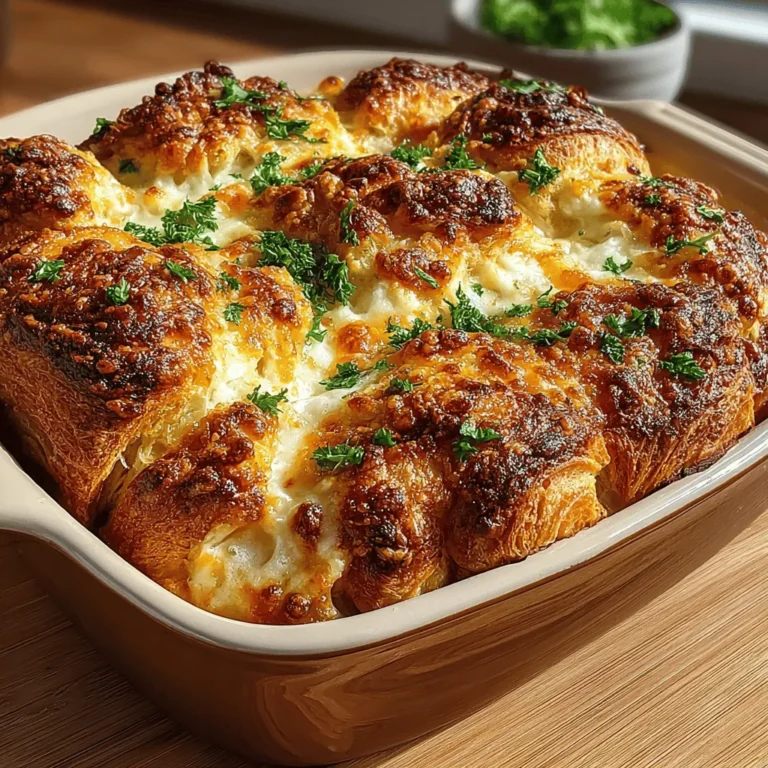 When it comes to breakfast or brunch, finding a dish that is both satisfying and innovative can be a delightful challenge. Enter the Spicy Green Chili Egg Croissant Bake—a perfect fusion of flaky, buttery croissants, creamy eggs, and a spicy kick from green chilies. This dish not only showcases the rich flavors of its ingredients but also offers a unique twist on traditional breakfast staples, making it an appealing option for those looking to elevate their morning meal.