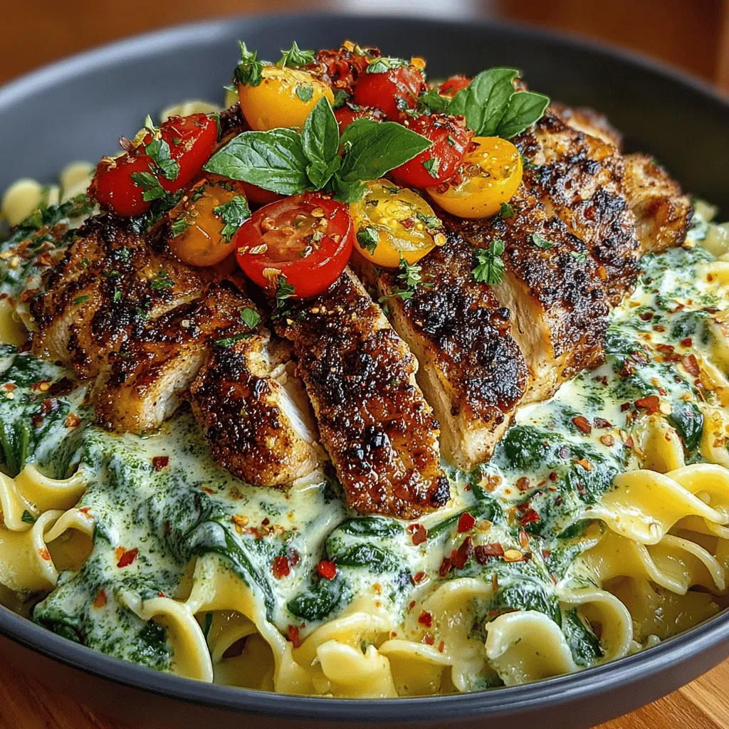 Creamy Pesto Chicken Pasta is a dish that encapsulates the essence of comfort food while elevating your dining experience with its vibrant flavors and rich textures. This recipe combines tender chicken, perfectly cooked pasta, and a luscious creamy pesto sauce that promises to tantalize your taste buds. Whether you are preparing a weeknight dinner or entertaining guests, this dish is sure to impress with its delightful balance of freshness and indulgence.