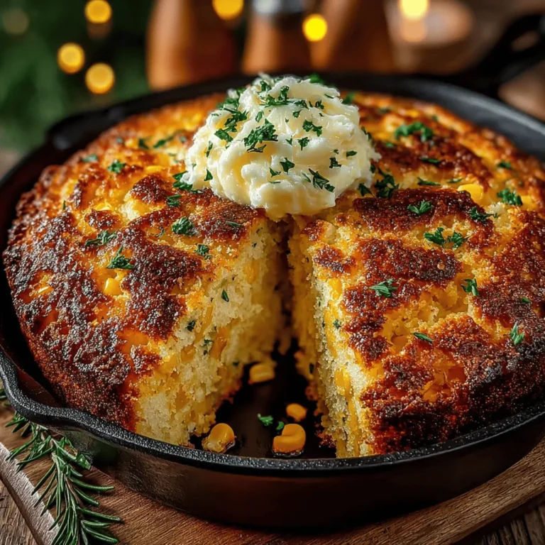 Cornbread is a cherished staple of Southern cuisine, renowned for its warm, comforting qualities and versatile nature. This rustic bread, with its golden crust and tender crumb, has graced tables across the South for generations, often accompanying hearty meals, barbecues, and family gatherings. If you’re looking to elevate your cornbread experience, this Honey Butter Skillet Cornbread recipe offers a delightful twist. With the addition of sweet honey butter, this dish transforms a traditional favorite into an indulgent treat that’s sure to impress friends and family alike.