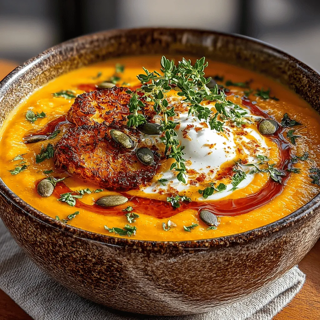 As the leaves begin to change and the air turns crisp, there's nothing quite as comforting as a warm bowl of soup. Maple Roasted Squash Soup with Thyme is a quintessential fall dish that perfectly embodies the season's flavors. This creamy, aromatic soup combines the natural sweetness of roasted butternut squash with the rich, earthy notes of thyme and the subtle sweetness of maple syrup. It's not just a meal; it's a cozy embrace in a bowl, making it an ideal choice for chilly autumn evenings.