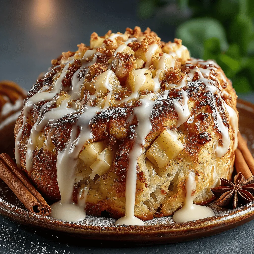 Apple Pie Cinnamon Rolls are a delightful fusion of two beloved desserts that elevate any breakfast or brunch experience. Imagine the warm, comforting flavors of freshly baked cinnamon rolls combined with the sweet and tart notes of a classic apple pie. This indulgent treat is not just a feast for the palate but also a visual delight, making it perfect for gatherings, holiday breakfasts, or even a cozy weekend treat. As you savor each bite, you’ll find yourself immersed in the rich flavors and textures that these cinnamon rolls offer, reminiscent of comforting family traditions and cherished moments around the dinner table.