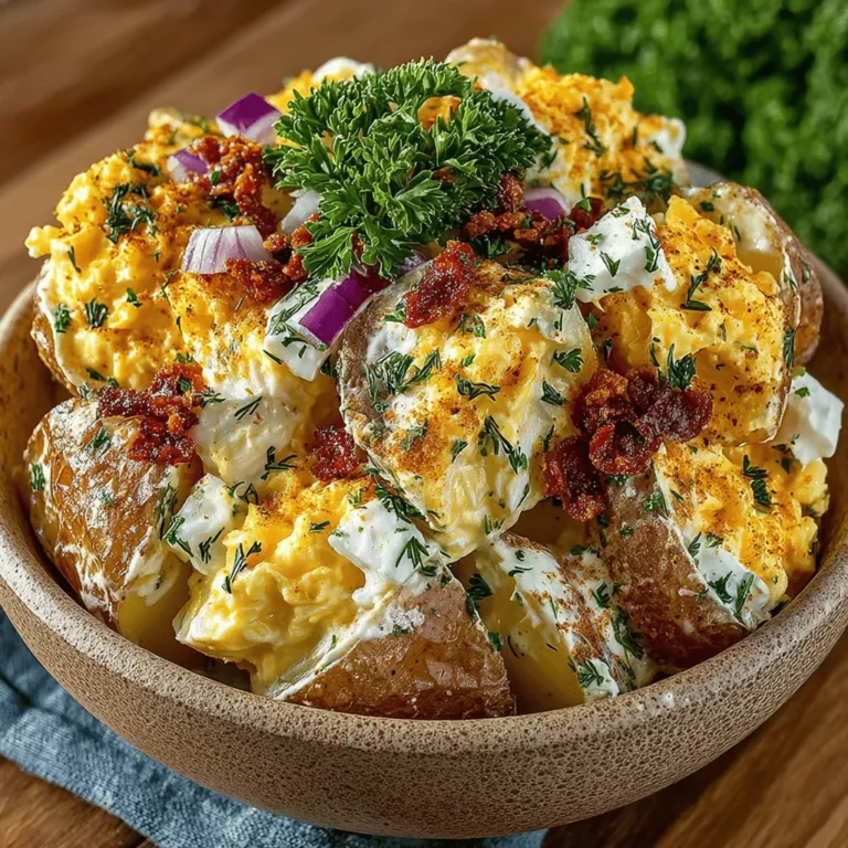 When crafting the Heavenly Herb Potato & Egg Salad, it is essential to recognize the nutritional benefits of its key components. Each ingredient contributes not only to the flavor profile but also to a well-rounded meal that can nourish the body.