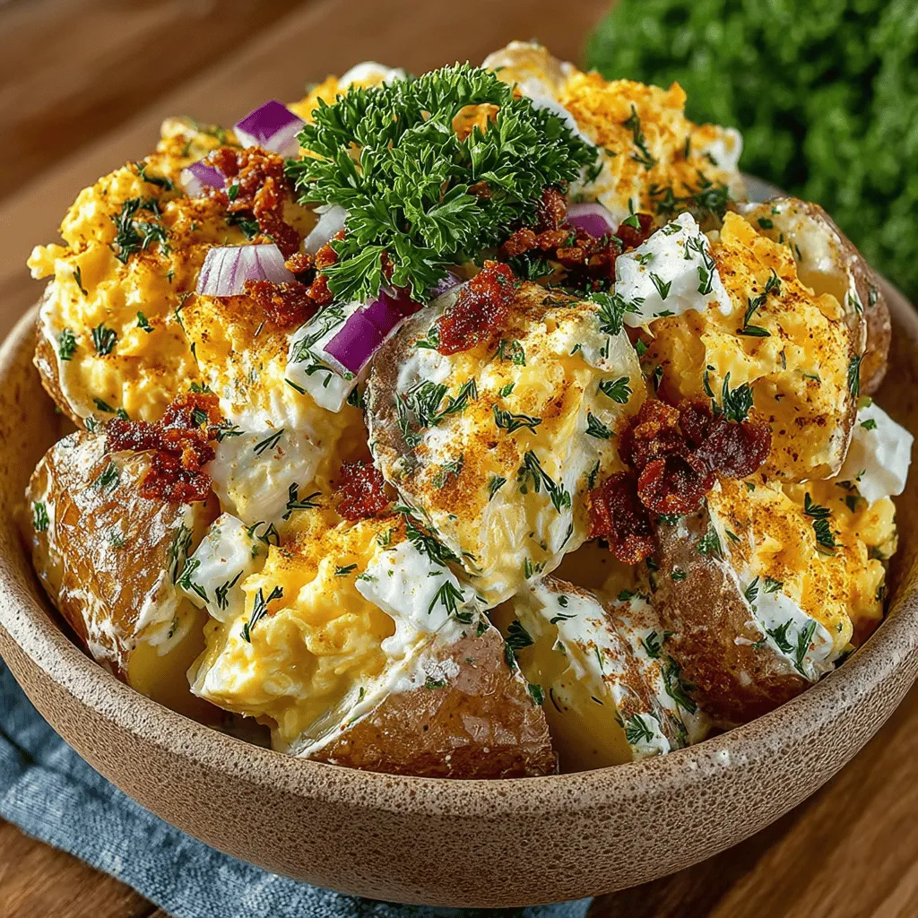 When crafting the Heavenly Herb Potato & Egg Salad, it is essential to recognize the nutritional benefits of its key components. Each ingredient contributes not only to the flavor profile but also to a well-rounded meal that can nourish the body.