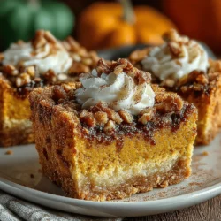 As the leaves turn vibrant shades of orange and gold and the air becomes crisp, the aroma of pumpkin desserts begins to fill homes across the country. Pumpkin is a quintessential flavor of the fall season, often associated with Thanksgiving and harvest festivals. From creamy pumpkin pies to spiced pumpkin lattes, this versatile ingredient captures the essence of autumn. Among the array of pumpkin treats, Harvest Pumpkin Pie Bars stand out as a delightful twist on the classic pumpkin pie, offering a perfect blend of flavors and textures that make them a favorite for gatherings and celebrations.