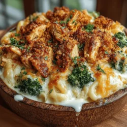 Cheesy Broccoli and Chicken Casserole Delight