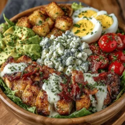 Crispy Delight Cobb Salad: A Step-by-Step Guide to a Flavorful Feast