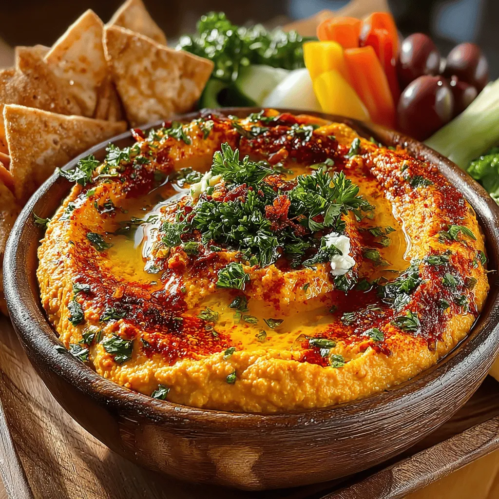 In the realm of healthy and delicious snacks, savory roasted red pepper hummus stands out as a vibrant and flavorful option that can elevate any meal or gathering. This dip is not just a simple spread; it’s a culinary delight that marries the creaminess of chickpeas with the smoky sweetness of roasted red peppers, resulting in a texture and taste that is both satisfying and nutritious. Whether you’re looking for a healthy snack, a crowd-pleasing appetizer, or the perfect accompaniment to your favorite dishes, this hummus recipe has something for everyone.