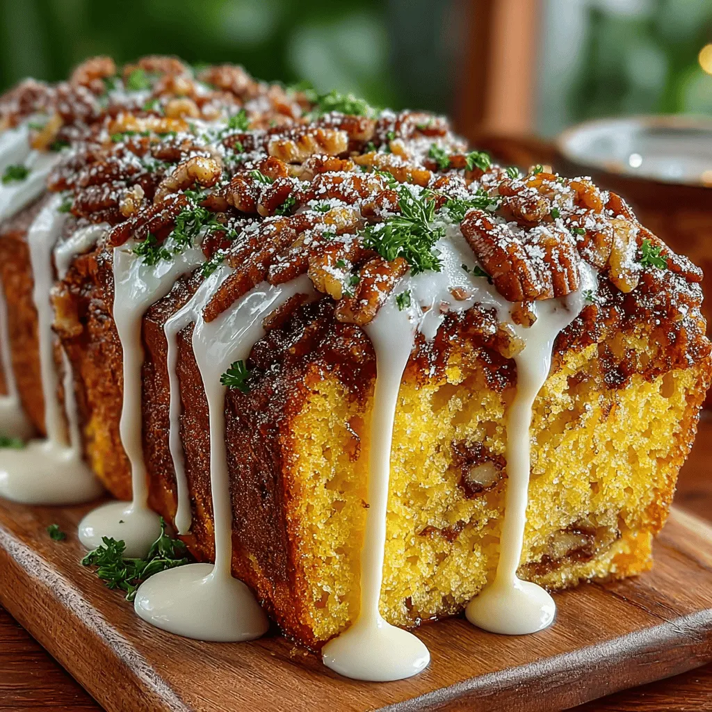 As the crisp autumn air settles in and leaves begin to turn, there's a distinct craving for flavors that evoke the warmth and coziness of the season. Enter the Pumpkin Pecan Coffee Cake Delight—a delectable fusion of rich pumpkin, crunchy pecans, and the comforting essence of coffee cake. This recipe not only captures the essence of fall but also provides a delightful treat that can elevate any occasion, whether it's a family gathering, a cozy brunch with friends, or simply a comforting afternoon snack with a cup of coffee.