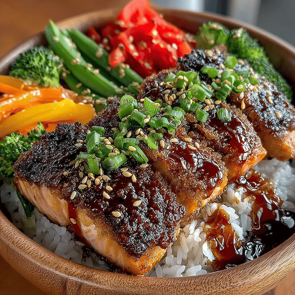 Cooking vibrant vegetables is a crucial component in building the perfect Teriyaki Bliss Salmon Bowl. Not only do they add essential nutrients, but they also contribute to the dish’s visual appeal. Maintaining crispness and color in your vegetables ensures that they provide texture and freshness to the overall bowl.