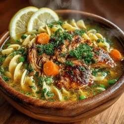 Comforting Chicken Noodle Soup