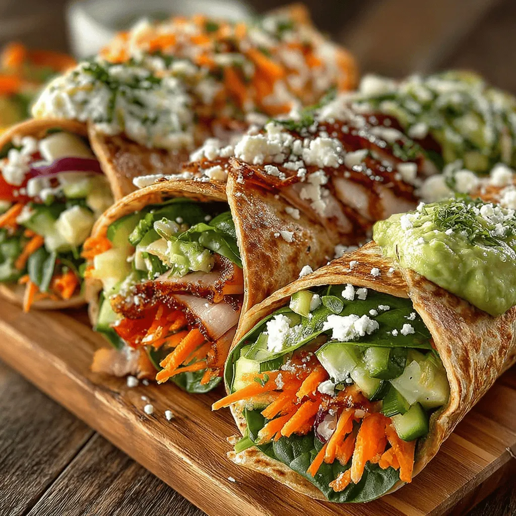 In today's fast-paced world, finding a meal that is both nutritious and easy to prepare can be a challenge. Enter the Savory Turkey & Spinach Wraps—an ideal solution for anyone seeking a quick, satisfying, and healthful meal. These wraps combine the goodness of lean protein, fresh vegetables, and wholesome grains, making them a perfect choice for health-conscious individuals and busy families alike. With the ability to be prepared in under 30 minutes, these wraps are not only convenient but also incredibly versatile, allowing for customization based on personal preferences and dietary needs.