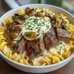 Homestyle Beef Stroganoff
