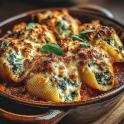 As we embrace the changing seasons, there's nothing quite as comforting as a hearty, home-cooked meal. Butternut Squash and Spinach Stuffed Shells embody this warmth, offering a delightful combination of flavors and textures that are sure to please the palate. This dish not only serves as a delicious meal but also showcases the beauty and nutritional benefits of seasonal ingredients. The vibrant orange of butternut squash, coupled with the deep green of fresh spinach, creates a visually appealing plate that can brighten any dining table.