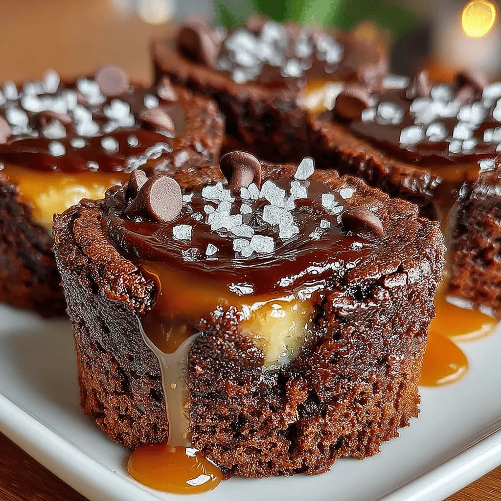 Indulgent Salted Caramel Brownie Bites combine the rich flavors of chocolate and caramel into a bite-sized treat that is perfect for any occasion. These delightful morsels are not only easy to make but also promise to impress friends and family with their fudgy texture and the perfect balance of sweet and salty. Whether you are hosting a party, looking for a delectable dessert to enjoy after dinner, or simply satisfying your sweet tooth, these brownie bites deliver a heavenly experience.