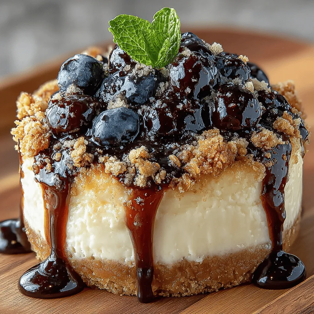 Indulging in dessert is a delightful experience, and the Blueberry Bliss Crumble Cheesecake is a perfect way to satisfy your sweet cravings. This luscious dessert combines the creamy richness of cheesecake with the vibrant flavors of blueberries and a crunchy crumble topping, creating a heavenly balance of textures and tastes. The Blueberry Bliss Crumble Cheesecake is not just a feast for the taste buds; it also captivates the eye with its stunning layers of color and texture.