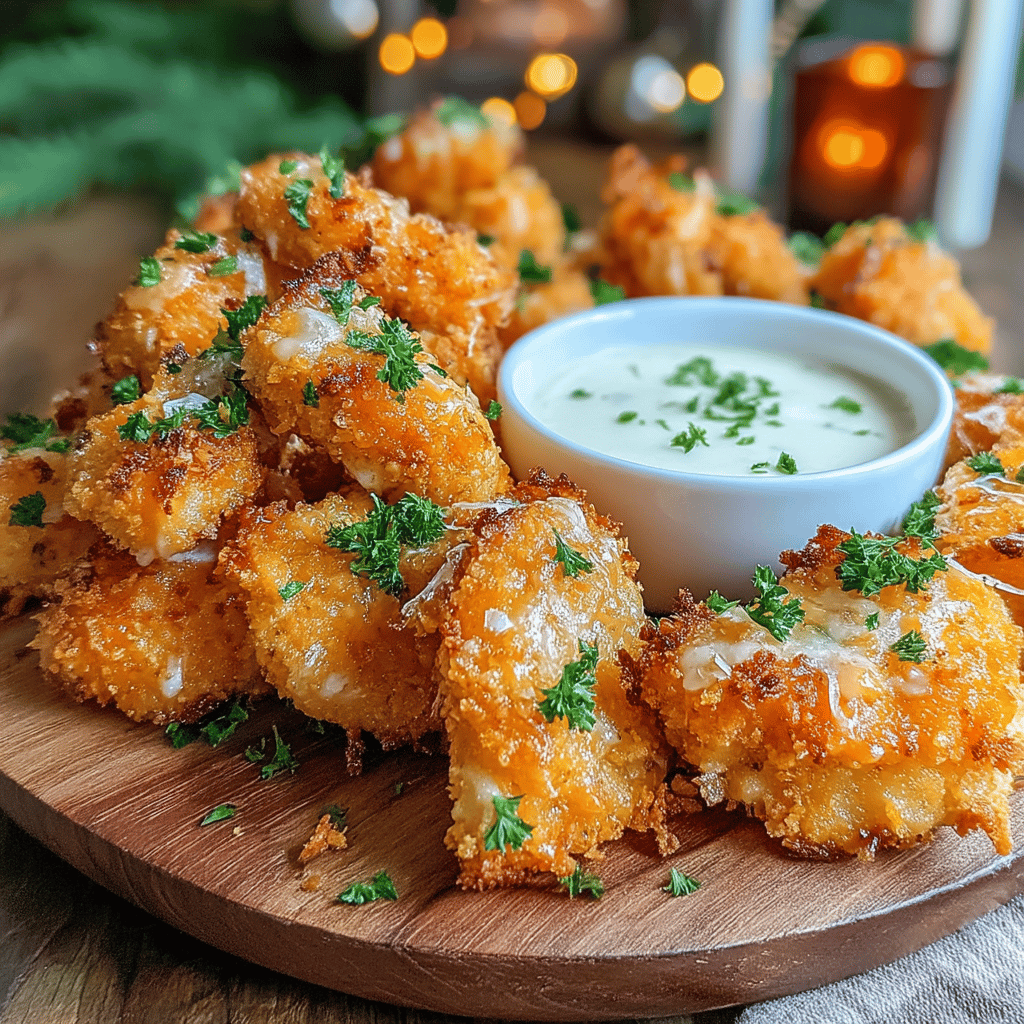 If you're on the lookout for a mouthwatering appetizer or a delightful main dish that's both crispy and packed with flavor, look no further! Our Air Fryer Crispy Chicken Bites with Garlic Parmesan Twist are not only super easy to make but also guilt-free, thanks to the magic of air frying. Gone are the days of deep-frying, as this method delivers perfectly cooked chicken bites that are golden brown on the outside and juicy on the inside - all while using significantly less oil.
