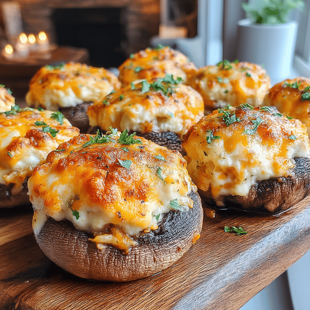 Game day is all about gathering with friends, sharing excitement, and indulging in delicious snacks that keep everyone fueled and happy. If you’re looking for a crowd-pleasing appetizer that’s both simple to make and packed with flavor, look no further than these Easy Air Fryer Cheddar-Stuffed Mushrooms!