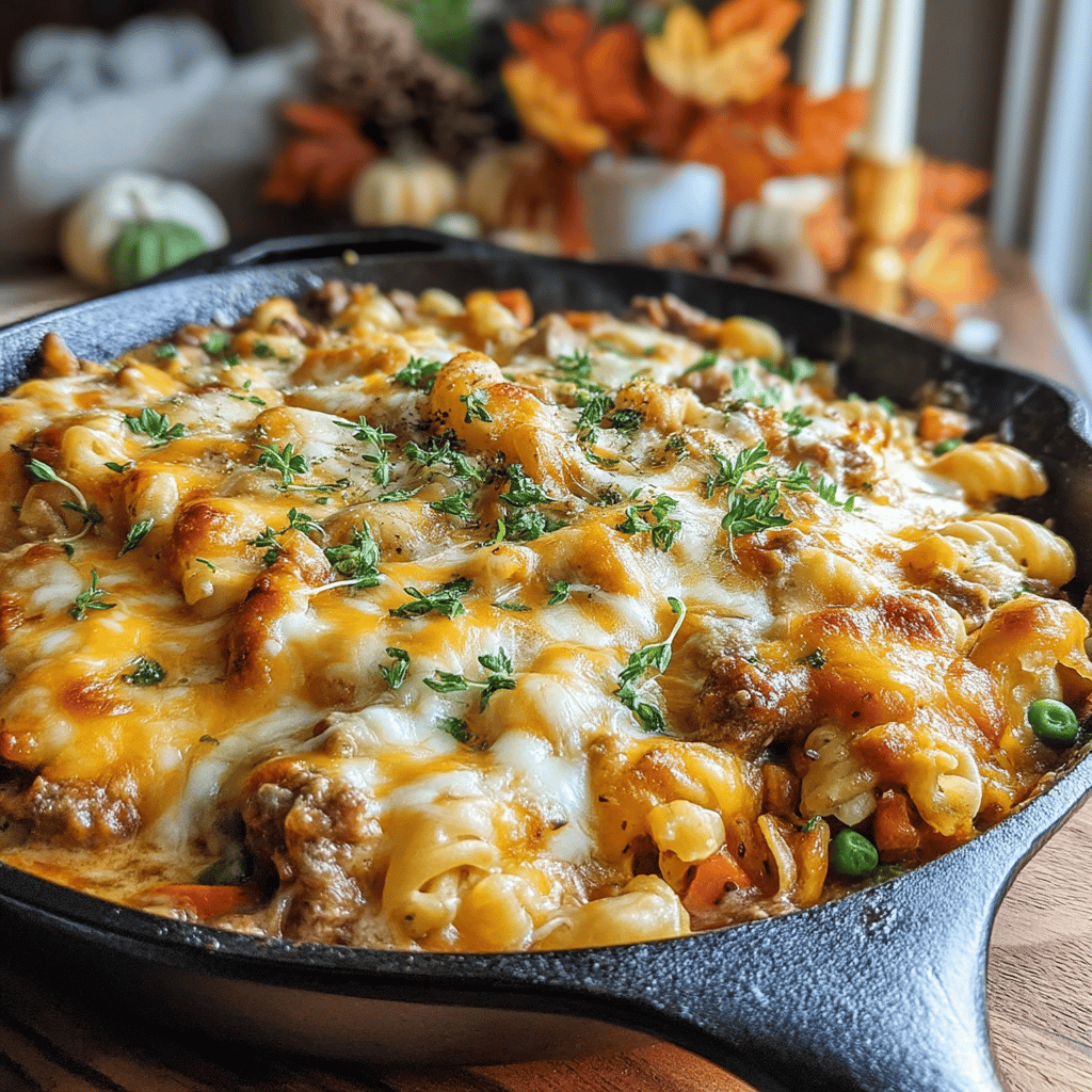 As the crisp autumn air sweeps in and leaves begin to paint the landscape with hues of red and gold, there's nothing quite like the comfort of a warm, hearty meal to embrace the season. Our One-Pan Cheesy Beef Casserole is the perfect dish for those cozy nights when all you want is a delicious, satisfying dinner that requires minimal cleanup.