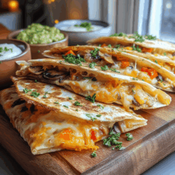 Quick and Healthy Veggie Quesadilla with a Cheesy Comfort Kick