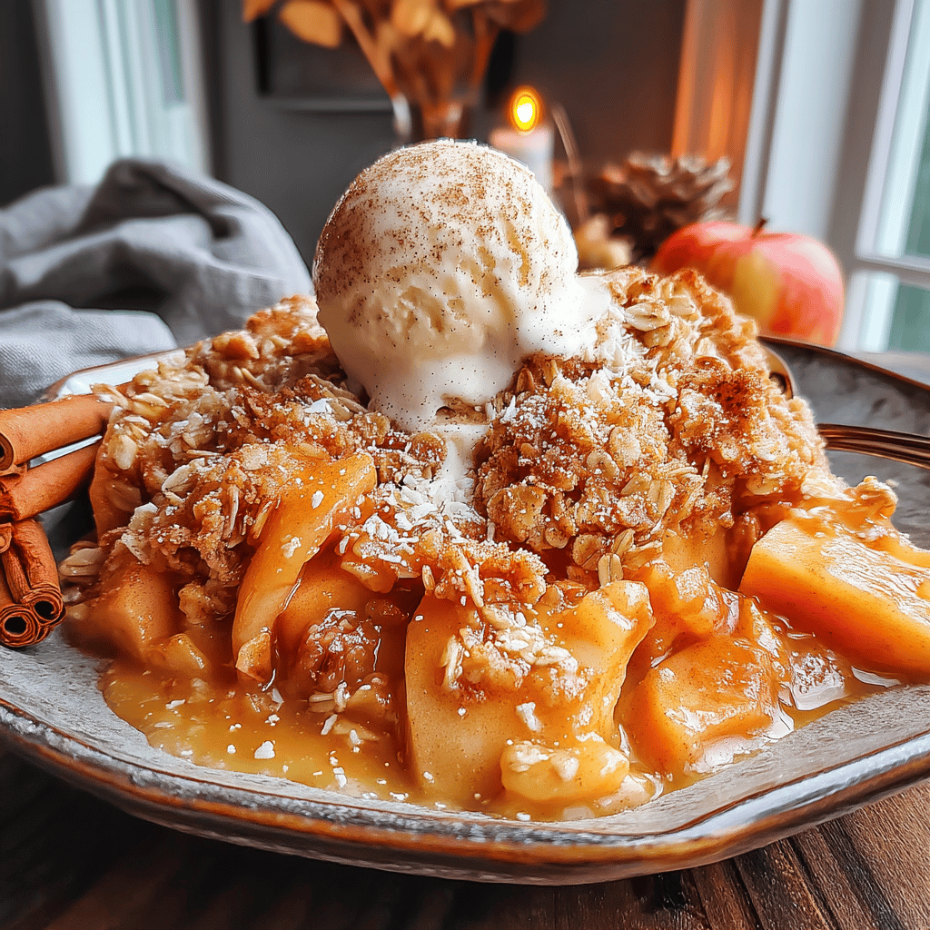 As the leaves begin to turn and a cool breeze sweeps in, there’s nothing quite like the comforting aroma of a warm dessert wafting through your home. Enter the Slow Cooker Apple Cinnamon Crisp—a perfect blend of sweet, juicy apples and a buttery, oat topping that effortlessly embodies the essence of autumn. This delightful recipe is designed for those leisurely fall afternoons when you want to indulge in something cozy without spending hours in the kitchen.